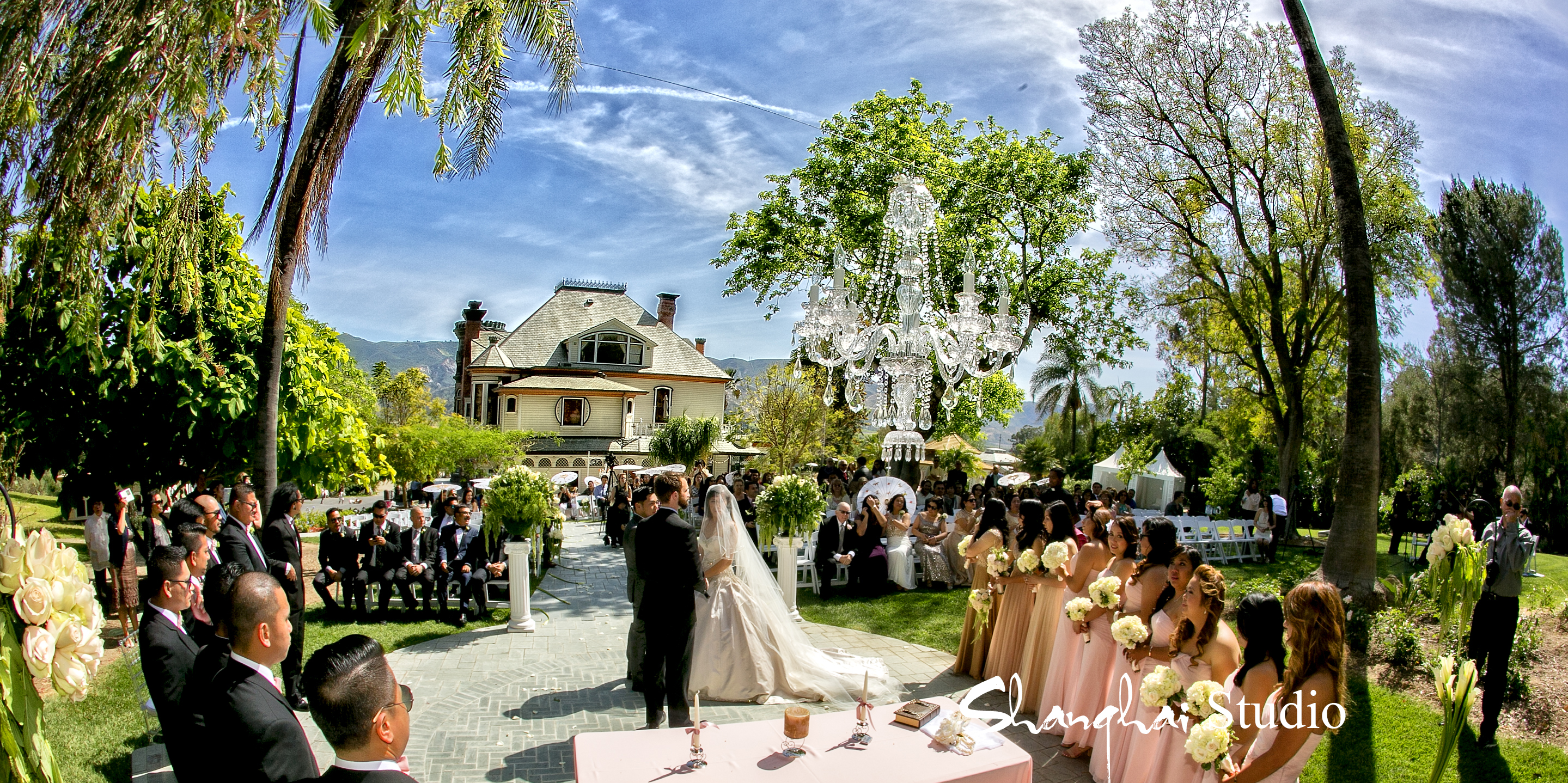 Wedding Rentals Ceremony A1Event Rentals Newhall Mansion