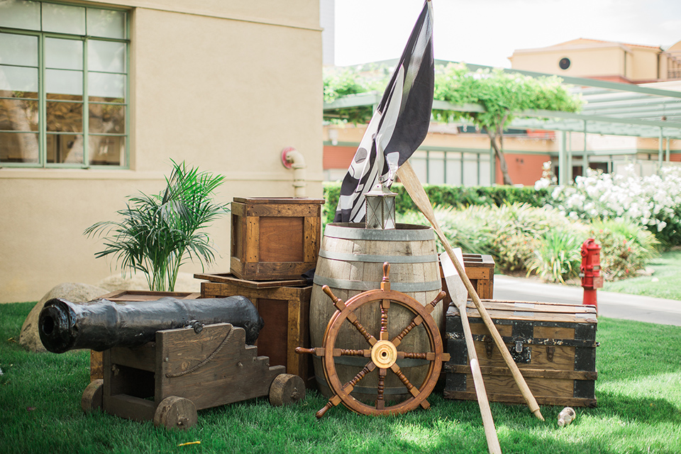 A Tropical Party Fit for a Pirate at Disney Studios in Burbank