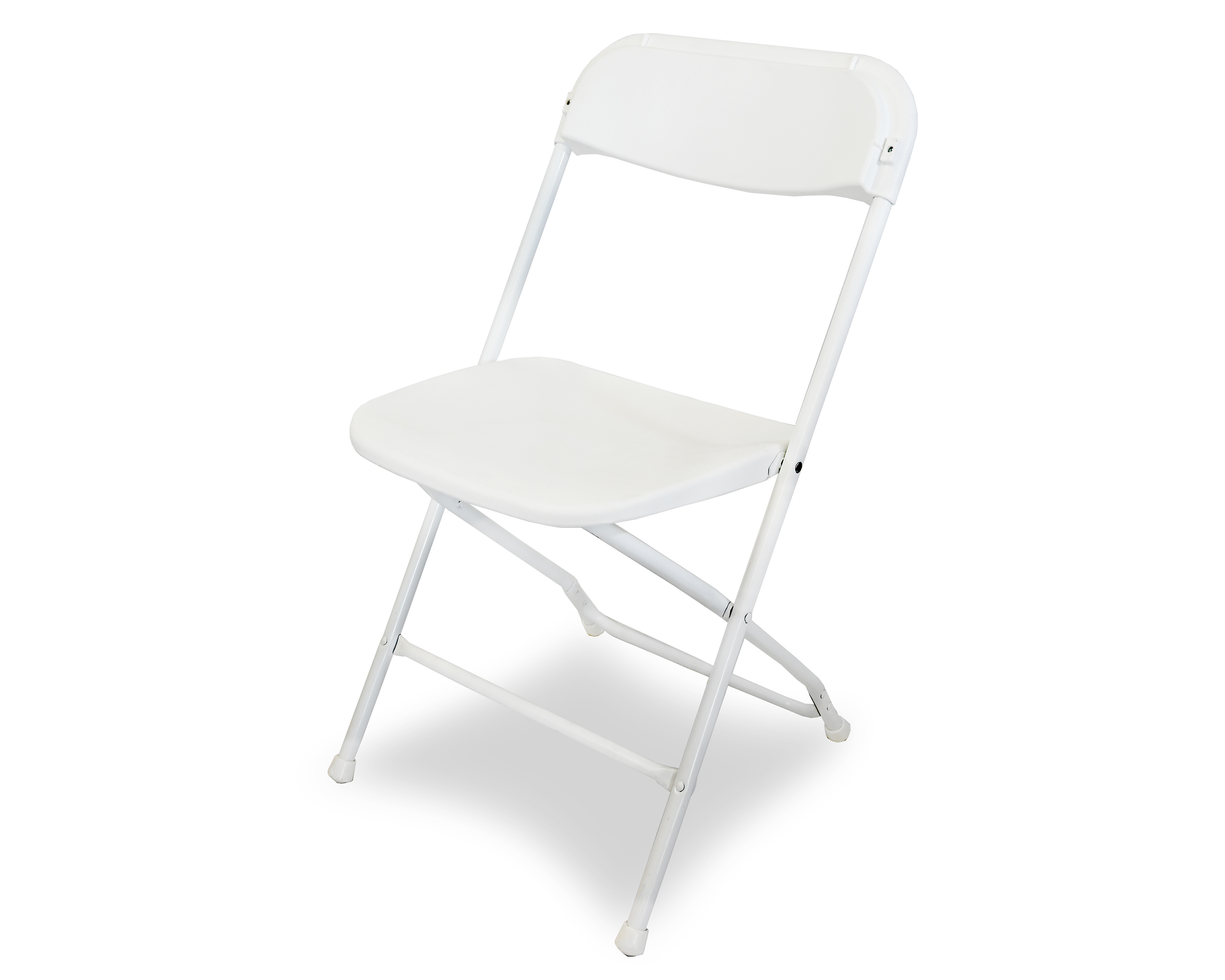 Plastic White Folding Chair 